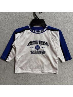 Toronto Maple Leafs CCM Jersey Style Shirt 24M Toddler